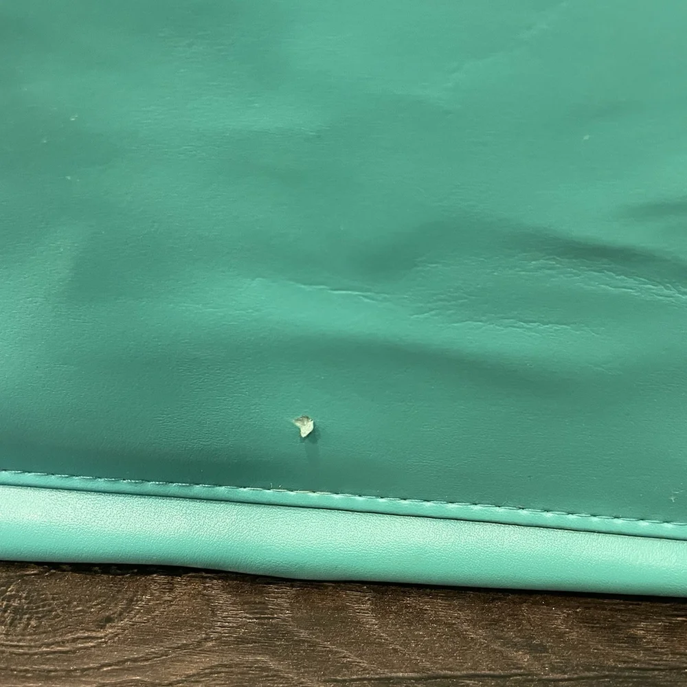 Origami Owl Duffel Bag Aqua Turquoise Purse Travel Bag Over The Shoulder READ - Picture 13 of 15